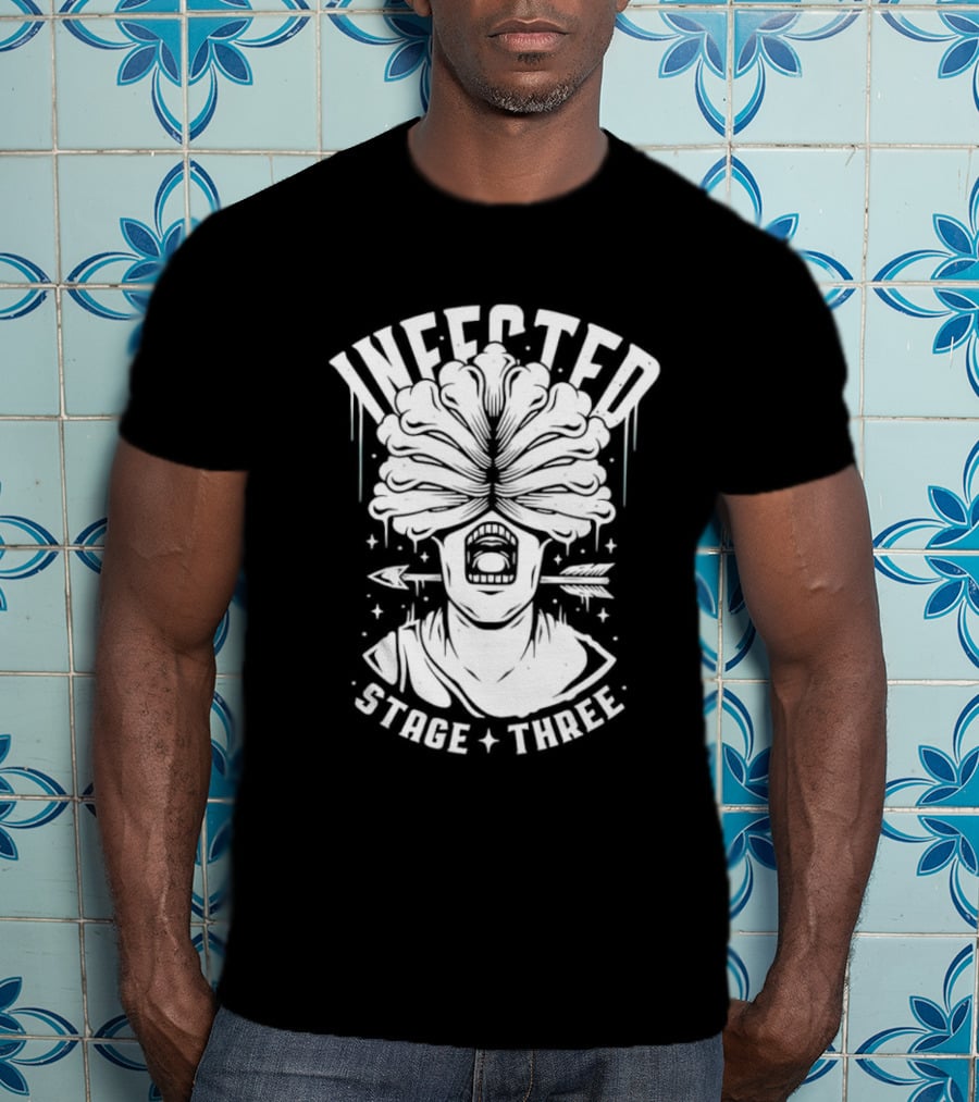Infected Stage Three Arrow Monster Transformation T-Shirt