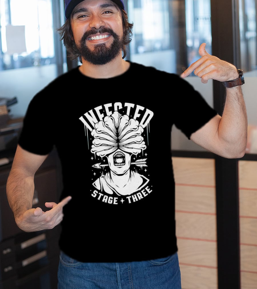 Infected Stage Three Arrow Monster Transformation T-Shirt