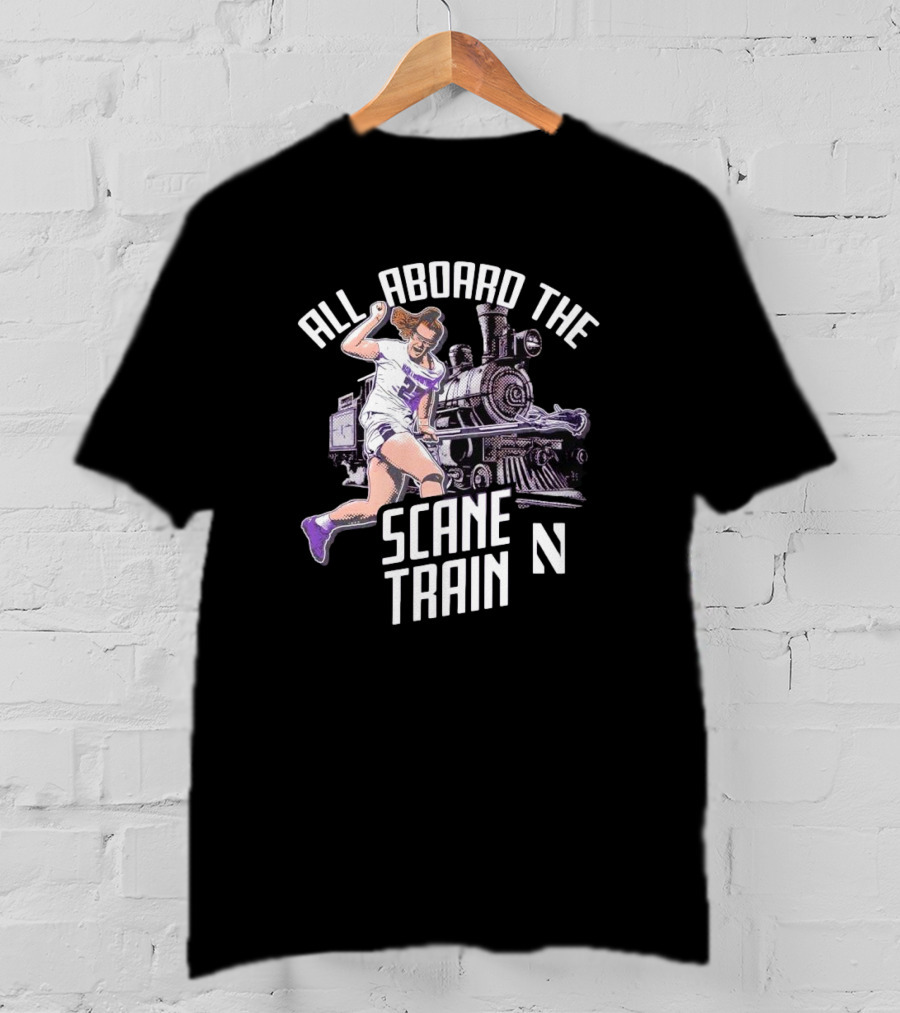 All Aboard The Izzy Scane Scane Train T-Shirt