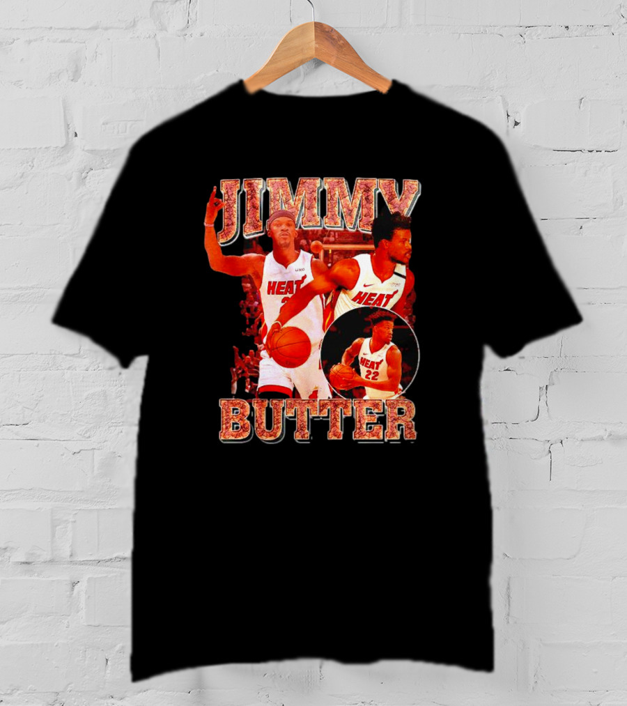 Jimmy Butler Heat Basketball MVP 90s Vintage Bootleg T-Shirt