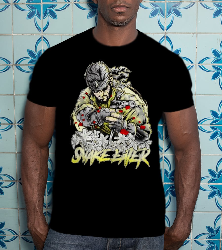 Metal Gear Solid 3 Snake Eater Iconic Character T-Shirt