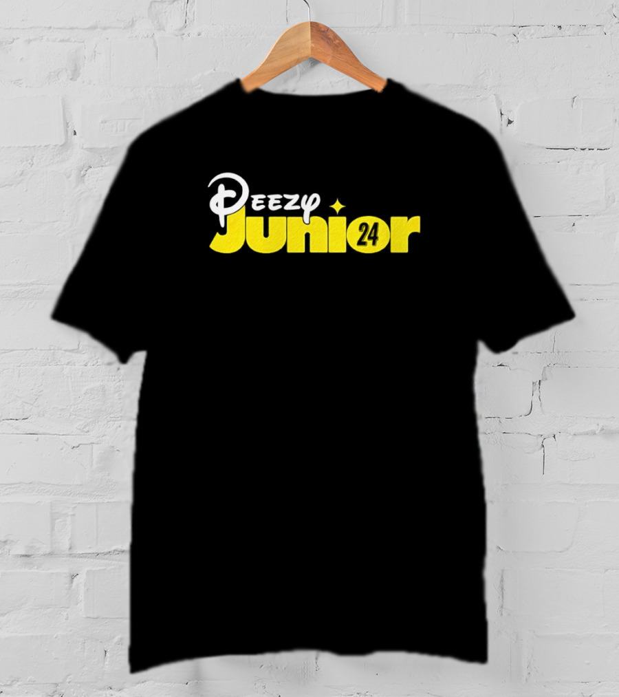 Peezy Junior 24 Disney Style Font T-Shirt