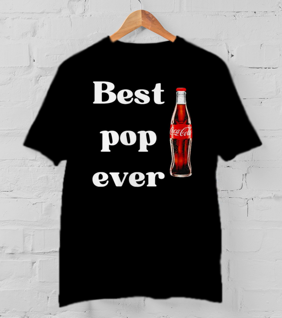Best Pop Ever Coca Cola Coke Bottle Iconic T-Shirt