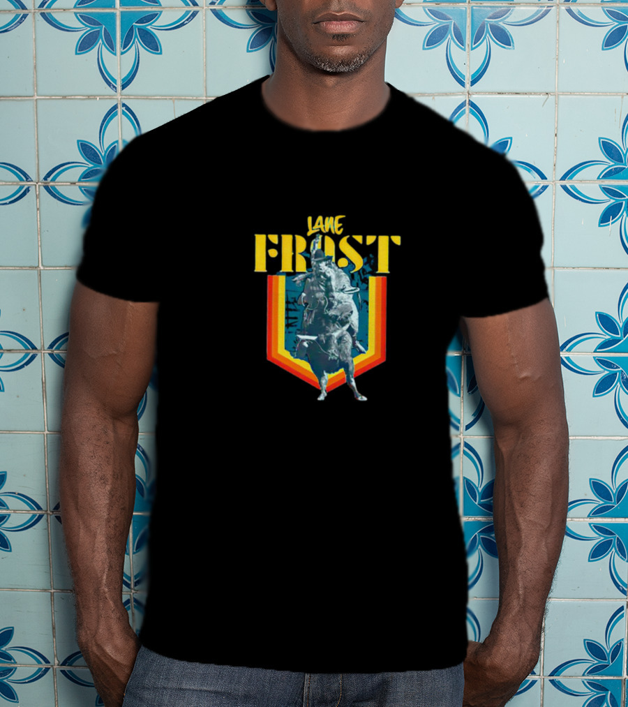 Lane Frost Bull Riding Retro Rodeo T-Shirt