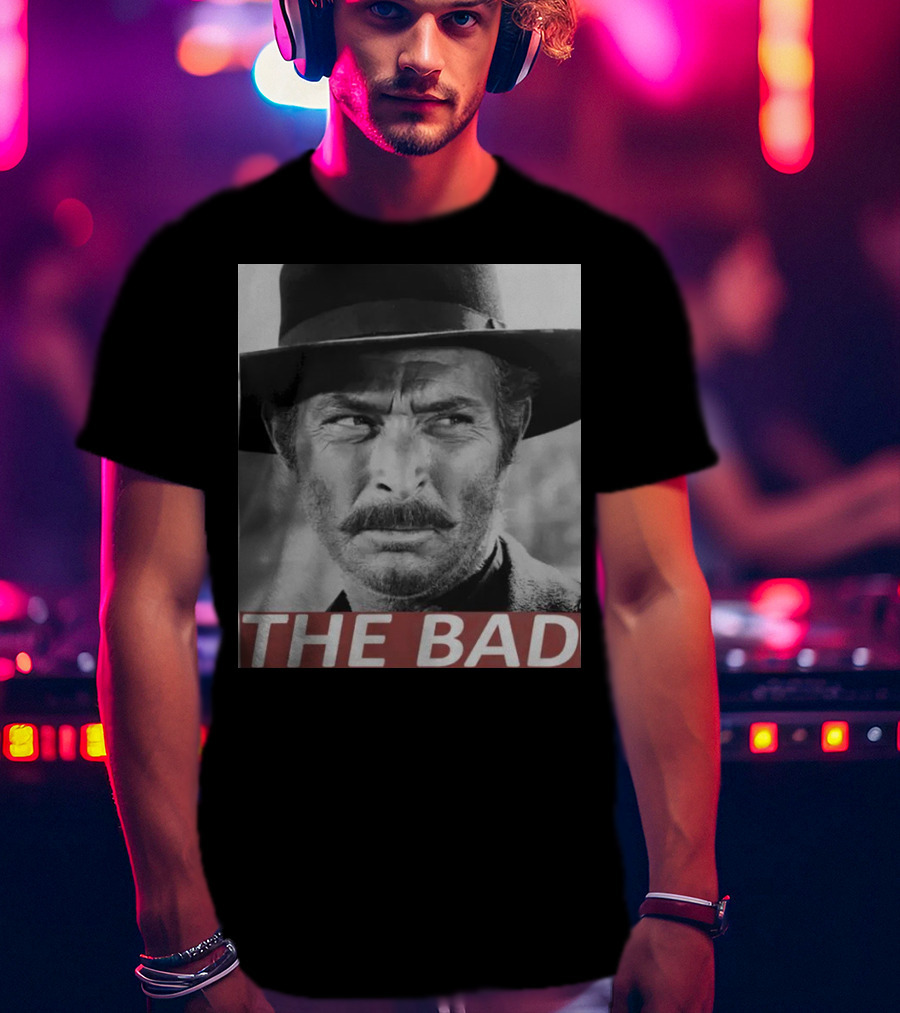 Lee Van Cleef The Bad Vintage Western T-Shirt