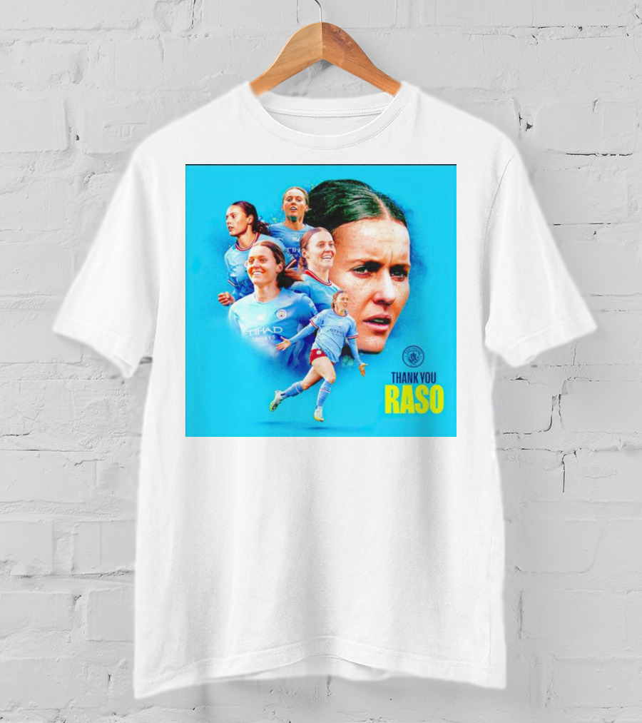 Thank You Raso Hayley Manchester City Etihad T-Shirt