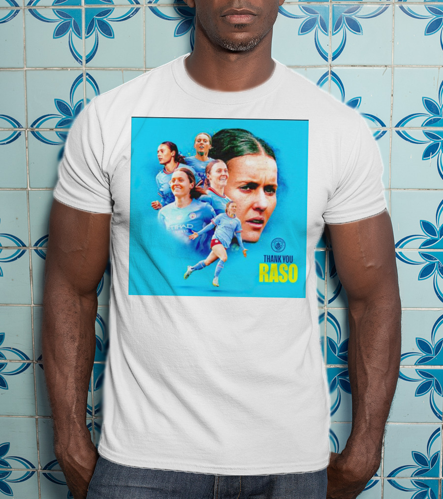 Thank You Raso Hayley Manchester City Etihad T-Shirt
