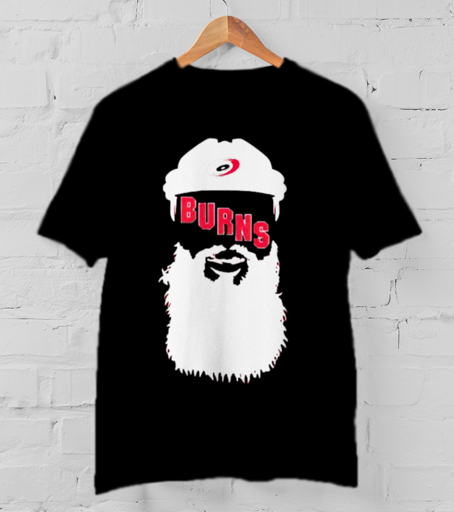 Carolina Hurricanes Brent Burns Hockey Bearded T-Shirt