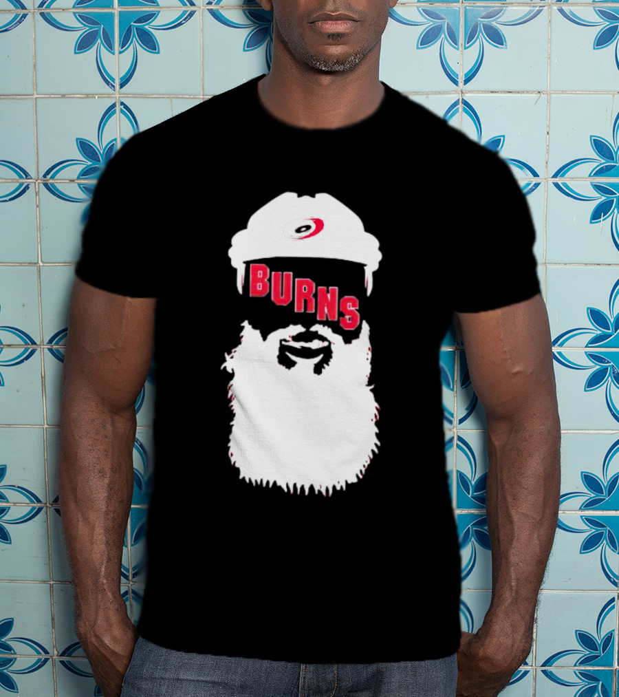 Carolina Hurricanes Brent Burns Hockey Bearded T-Shirt