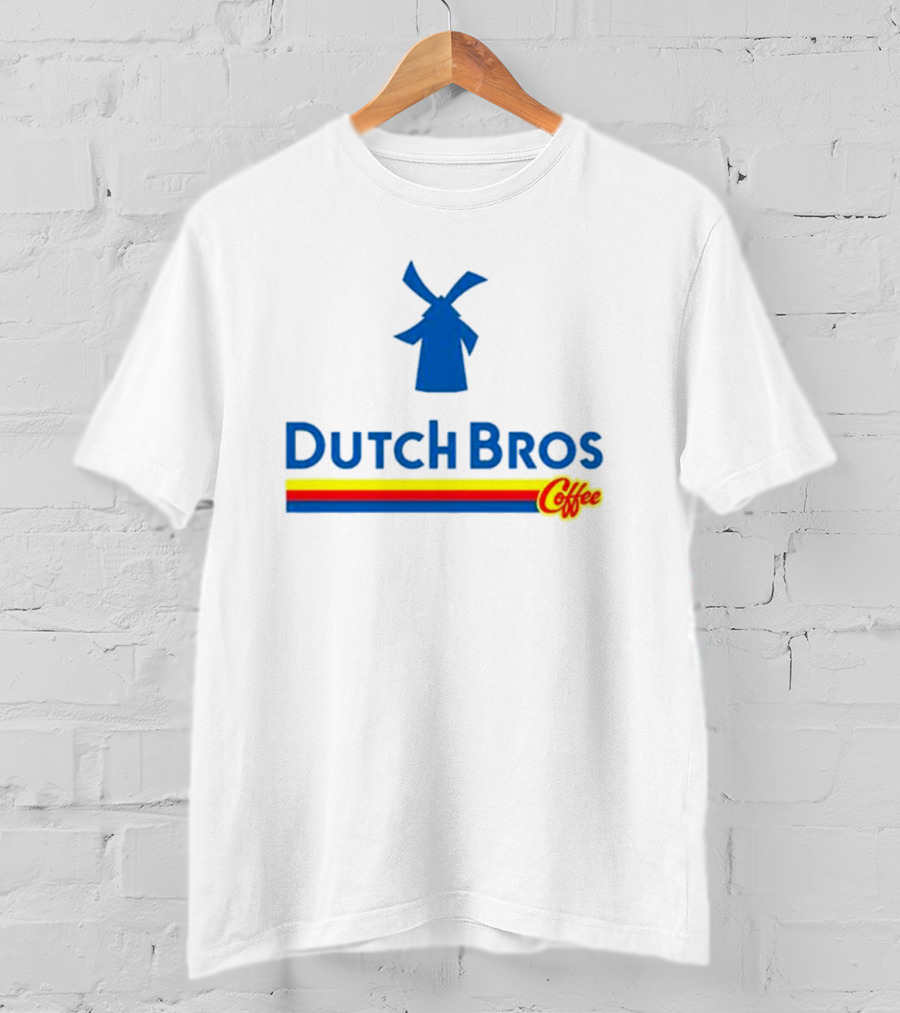 Dutch Bros Coffee Blue Windmill T-Shirt