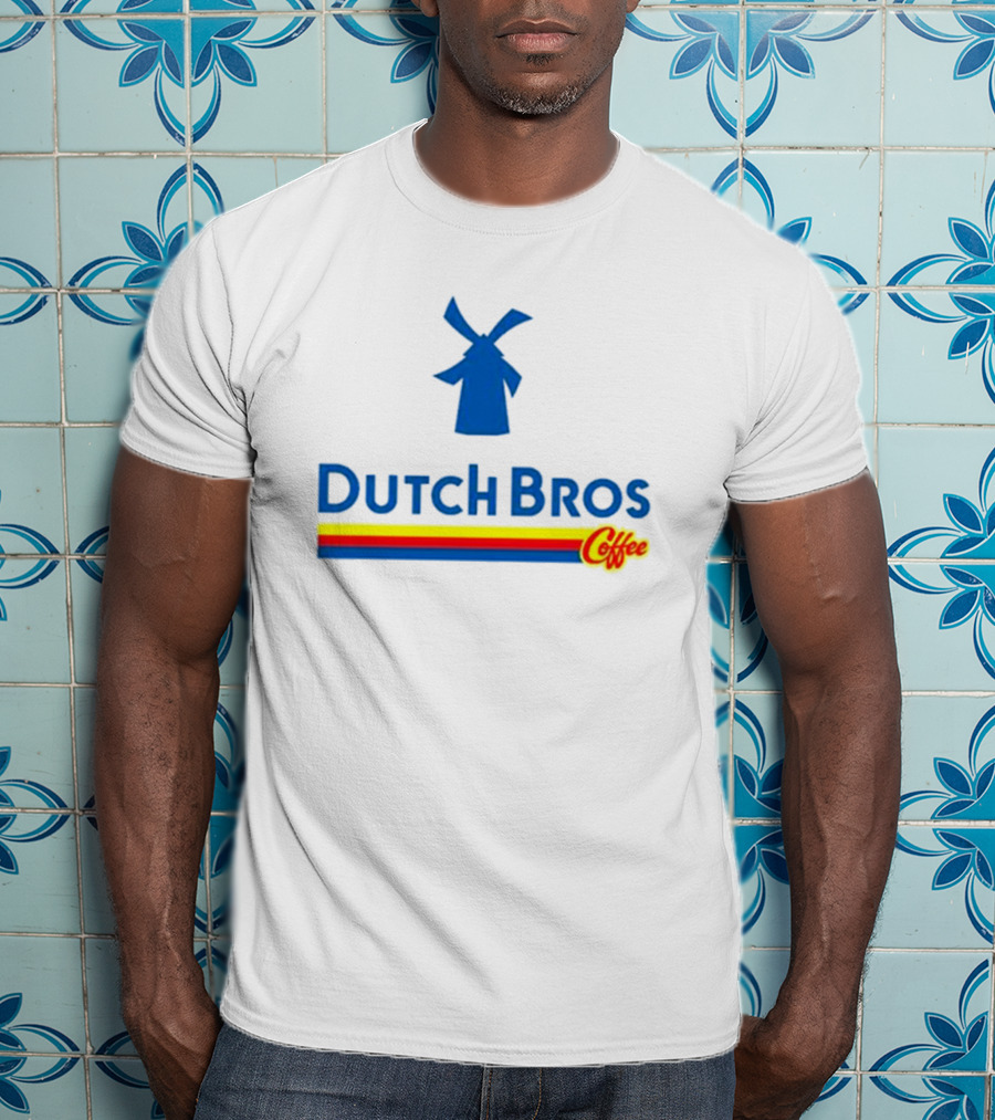Dutch Bros Coffee Blue Windmill T-Shirt