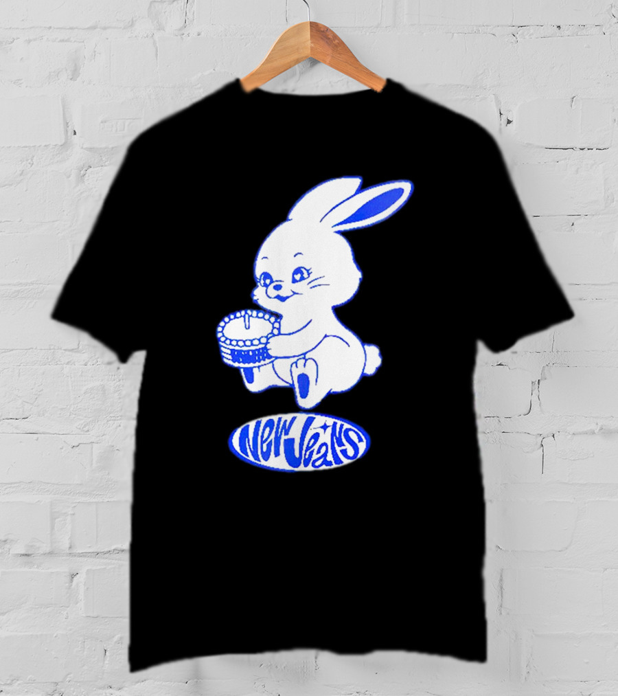 New Jeans Bunny Drummer T-Shirt