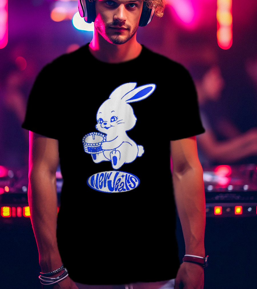New Jeans Bunny Drummer T-Shirt