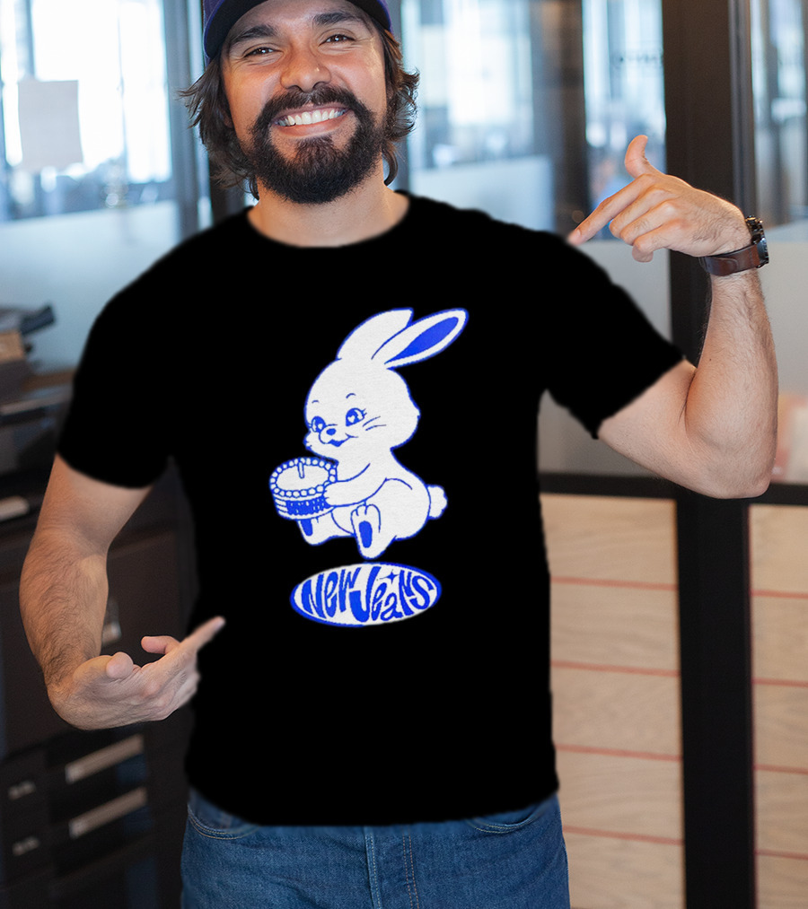 New Jeans Bunny Drummer T-Shirt