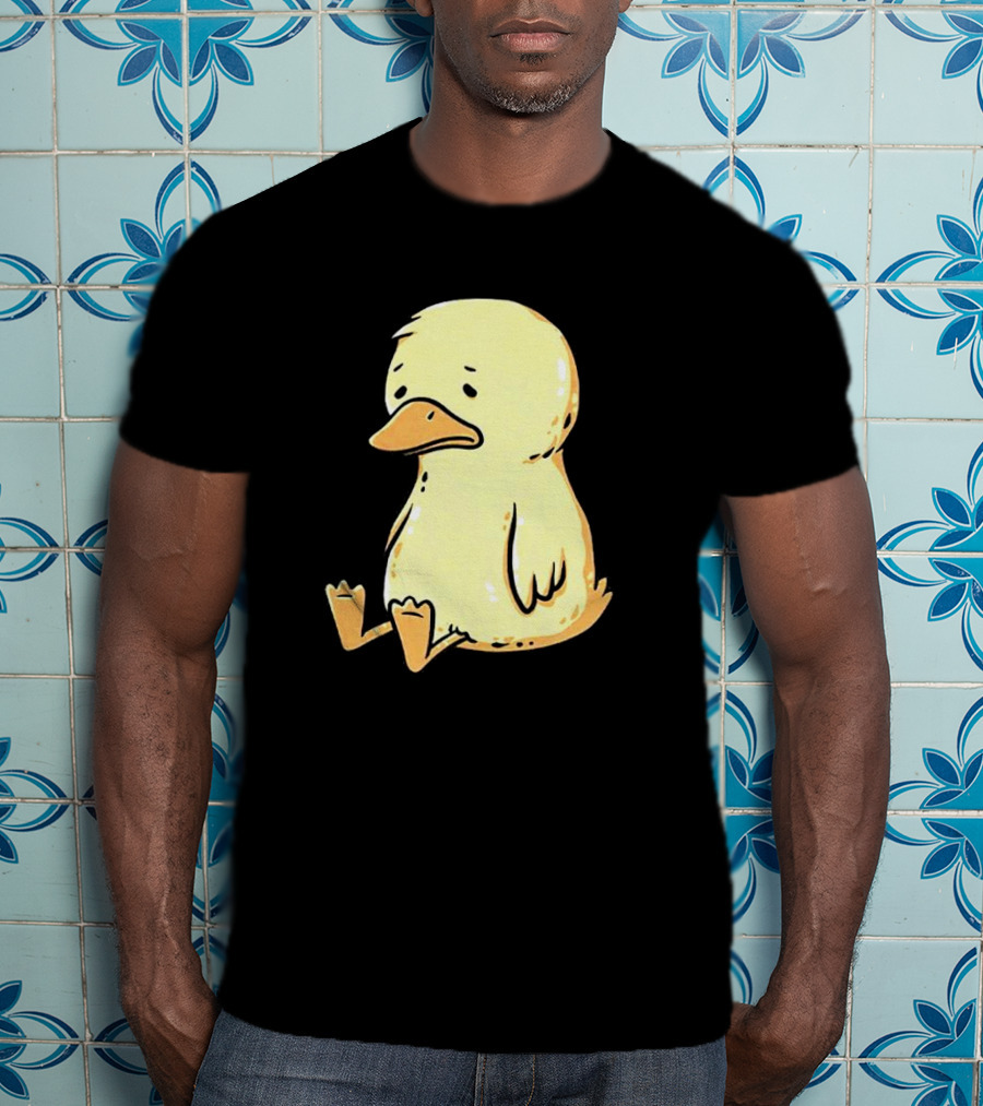 Sad As Duck Cute Sad Duckling T-Shirt