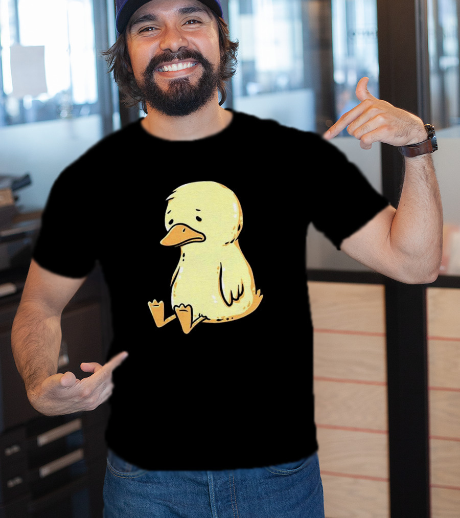 Sad As Duck Cute Sad Duckling T-Shirt