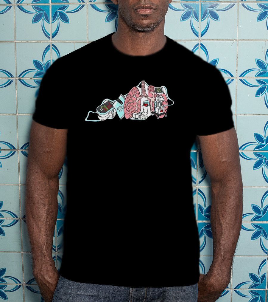 The Kentucky Respiratory Anatomy Machine Elements T-Shirt