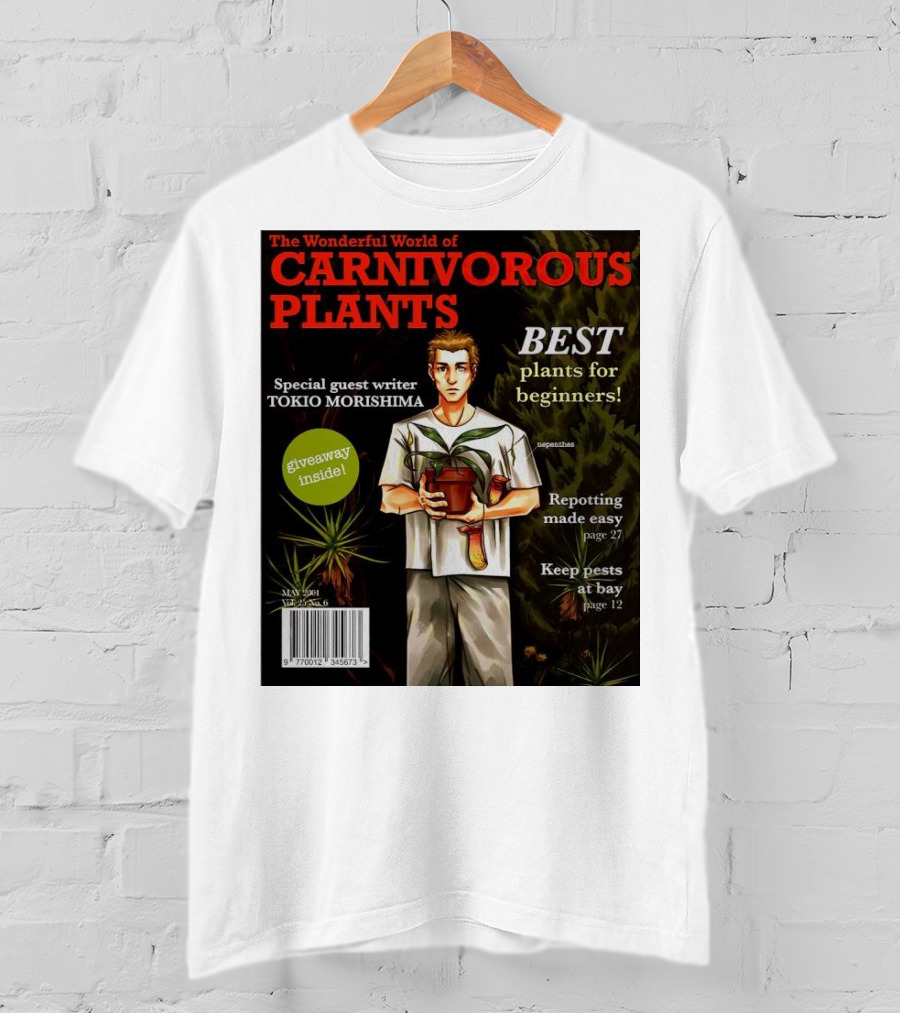The Wonderful World Of Carnivorous Plants Best Plants For Beginners Special Guest Writer Tokio Morishima Giveaway Inside T-Shirt