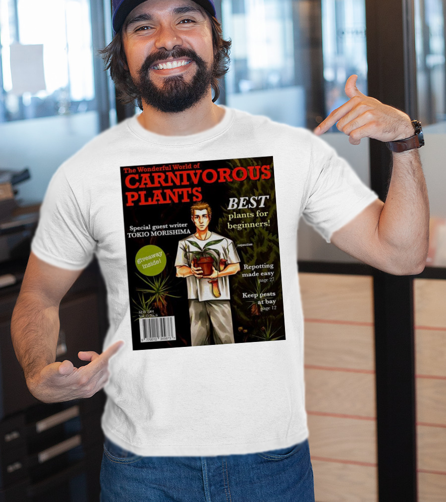 The Wonderful World Of Carnivorous Plants Best Plants For Beginners Special Guest Writer Tokio Morishima Giveaway Inside T-Shirt