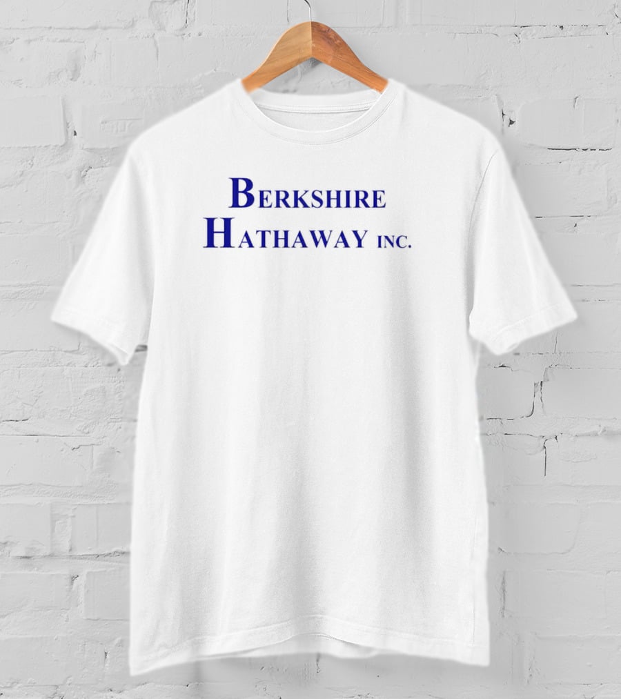 Berkshire Hathaway Inc Investment Firm Branding T-Shirt