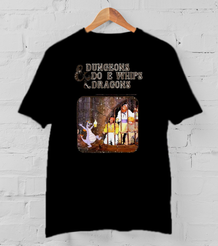 Dungeons And Dole Whips And Dragons Figment Fantasy Adventure T-Shirt