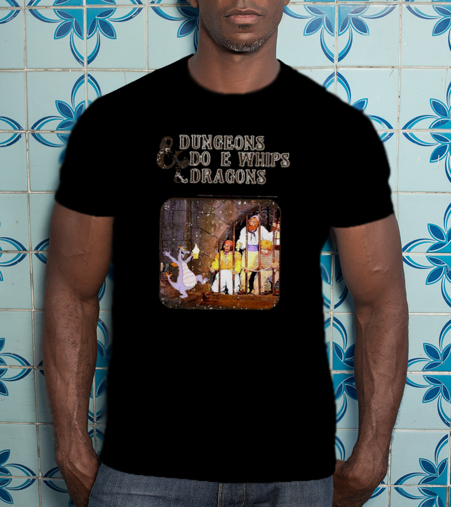 Dungeons And Dole Whips And Dragons Figment Fantasy Adventure T-Shirt