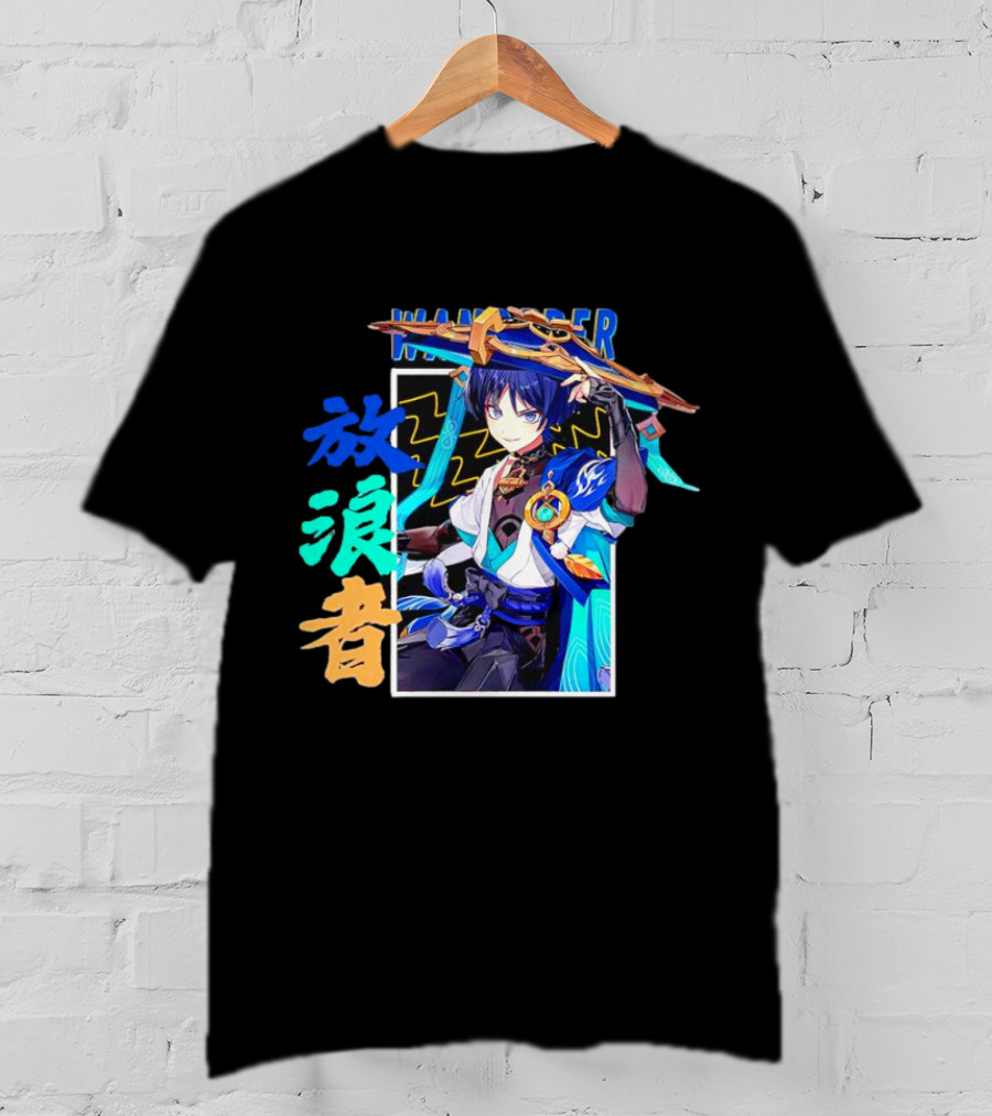 Wanderer Scaramouche Genshin Impact T-Shirt
