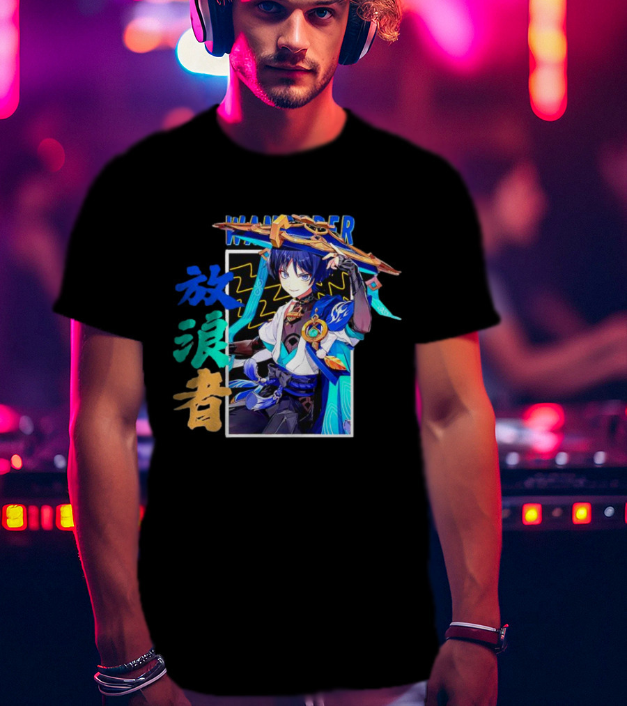 Wanderer Scaramouche Genshin Impact T-Shirt