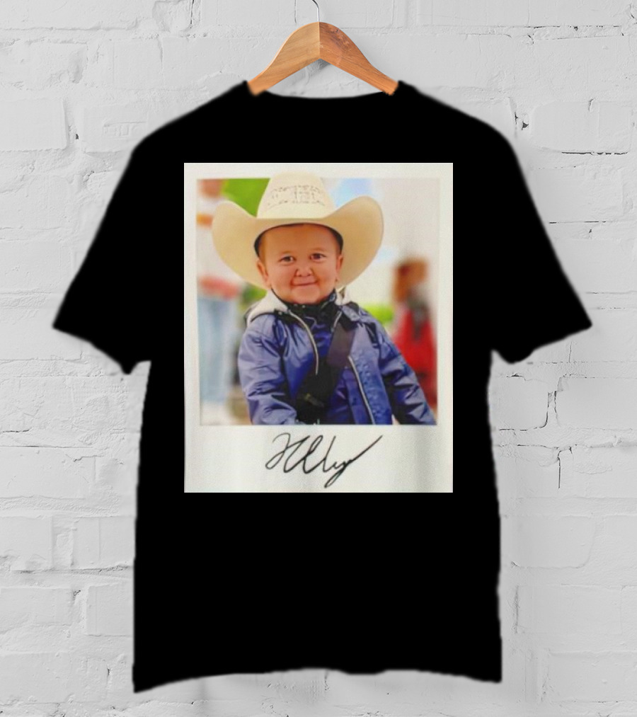 Hasbulla Magomedov Cowboy Polaroid Signature Image T-Shirt