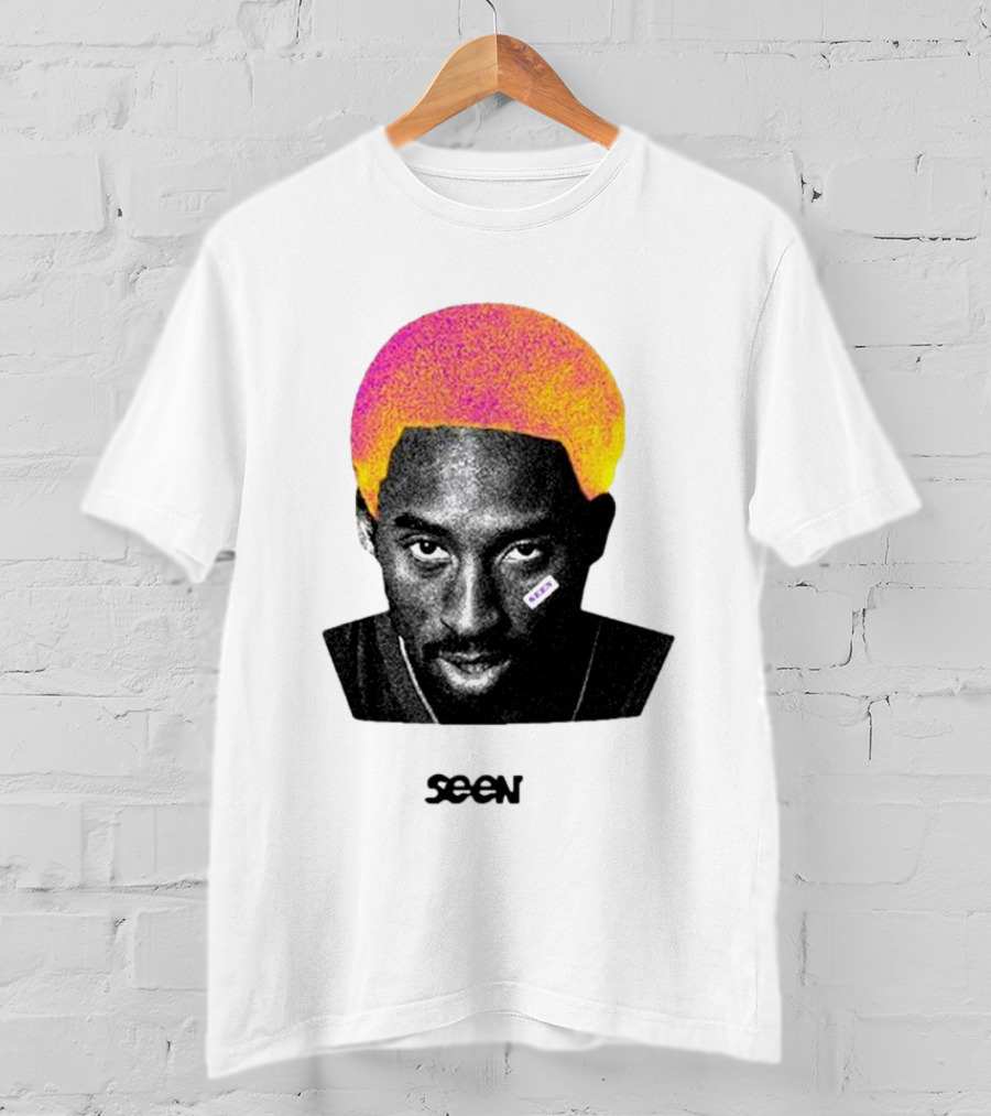 Kobe Bryant Neon Pop Art Seen T-Shirt