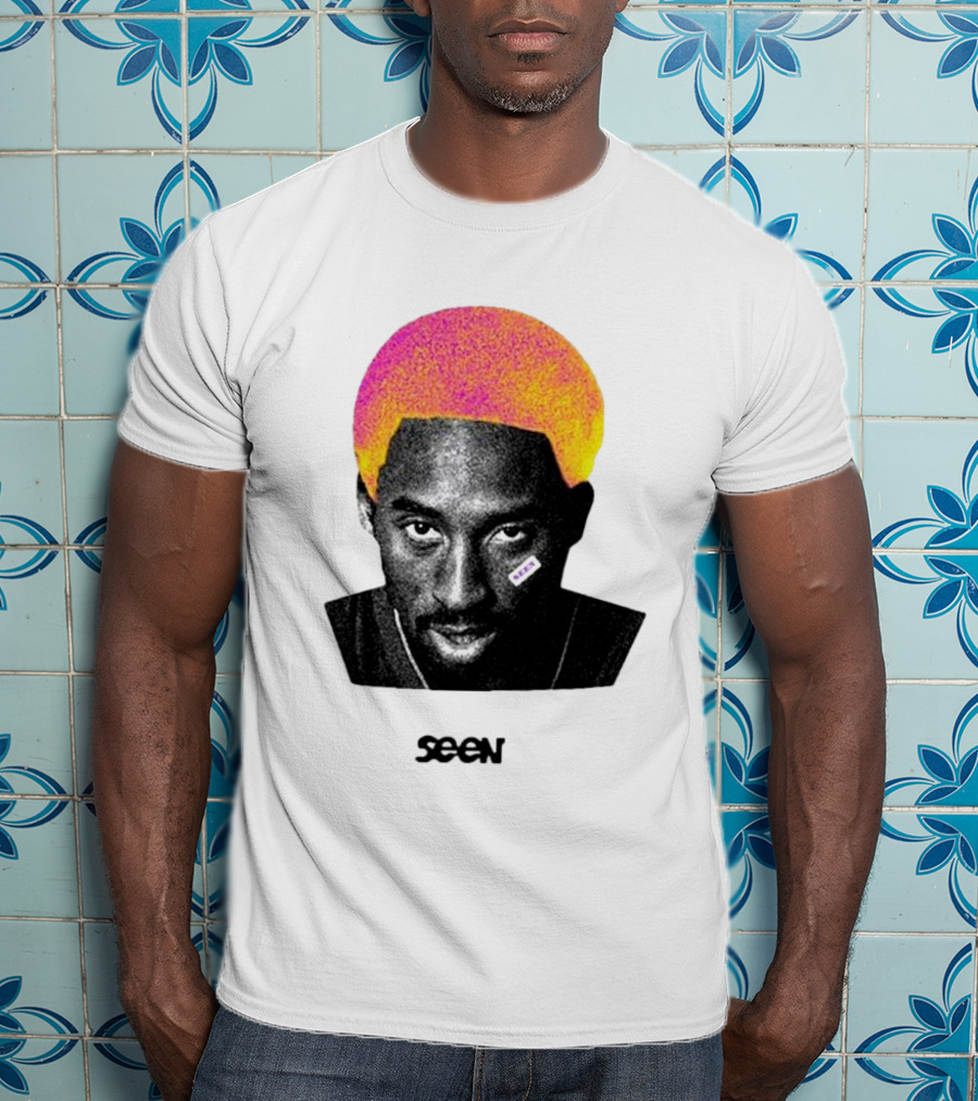 Kobe Bryant Neon Pop Art Seen T-Shirt