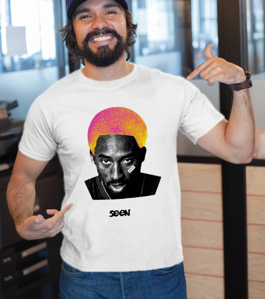 Kobe Bryant Neon Pop Art Seen T-Shirt