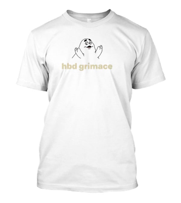 Mcdonald’s Hbd Grimace Celebration Icon Image T-Shirt