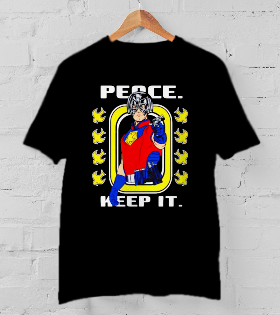 Peacemaker Peace Keep It John Cena Suicide Squad T-Shirt