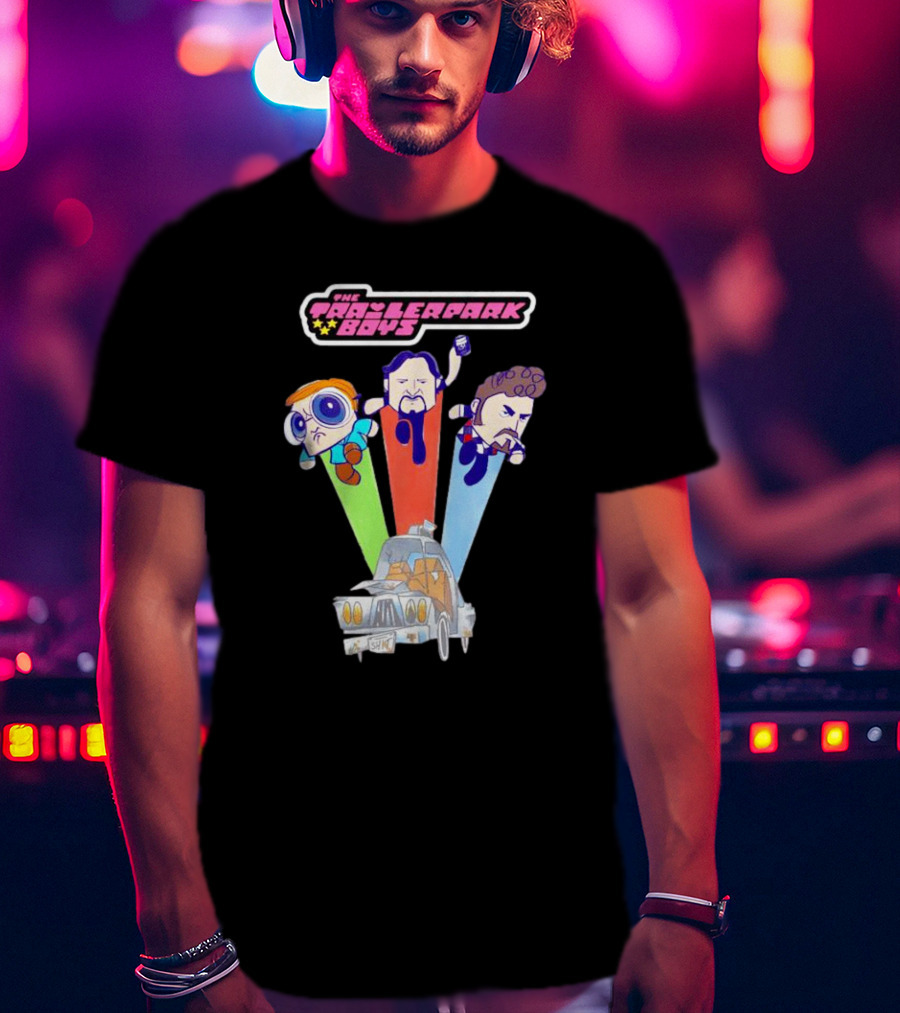 The Trailer Park Boys Powerpuff Girls Crossover Fan T-Shirt