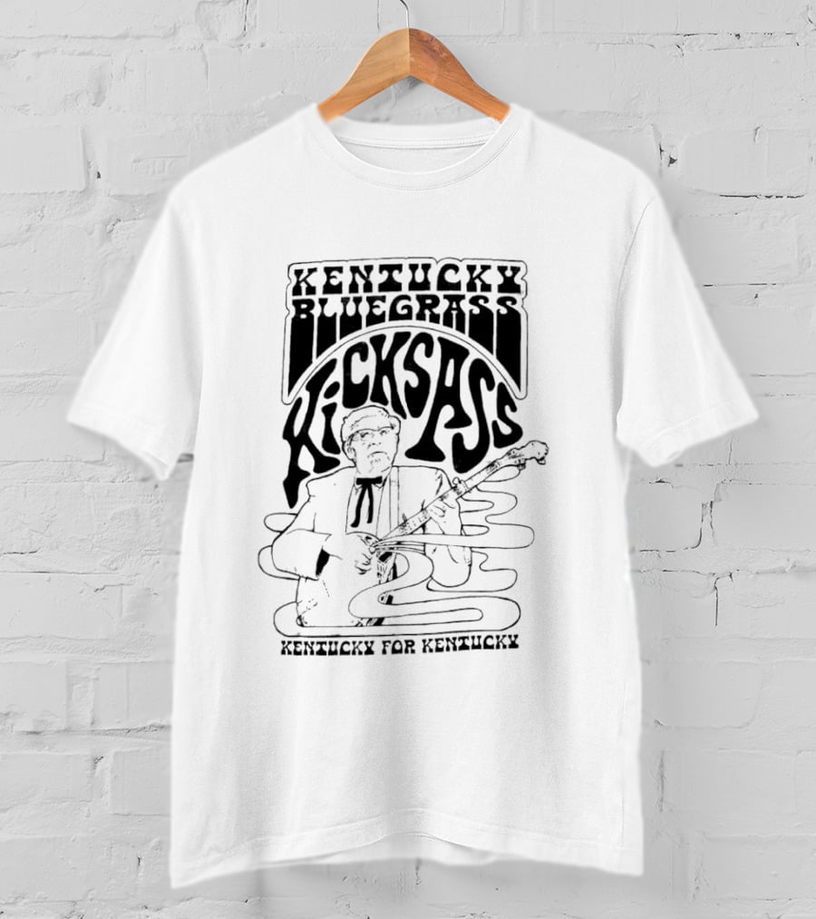 Kentucky Bluegrass Kicks Ass Kentucky For Kentucky T-Shirt