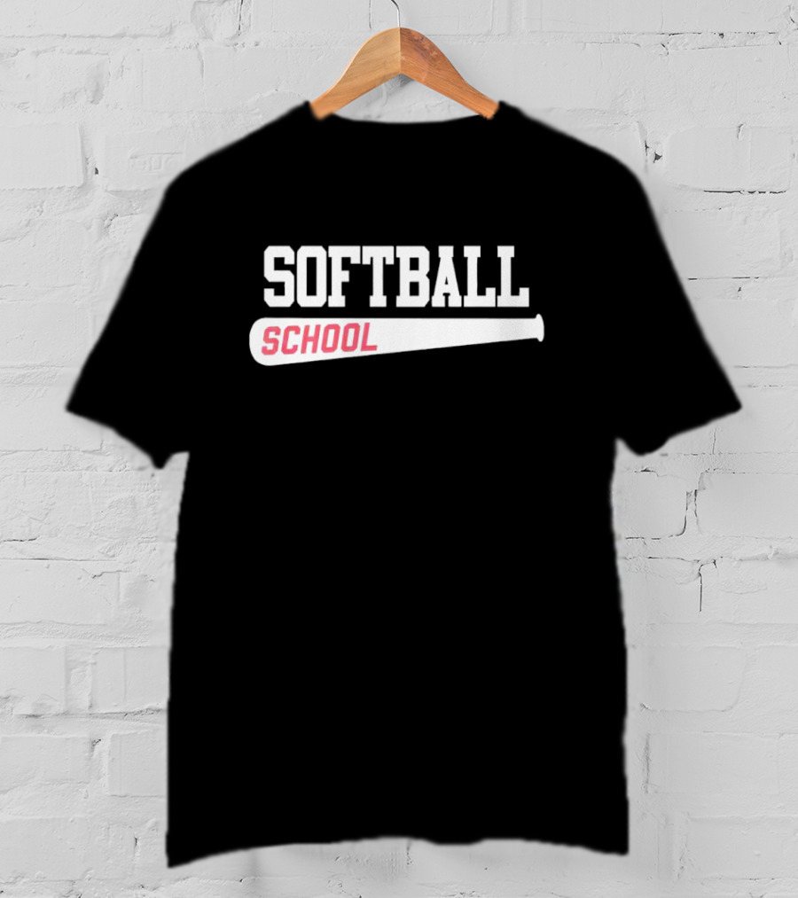 Oklahoma Softball School Bat T-Shirt