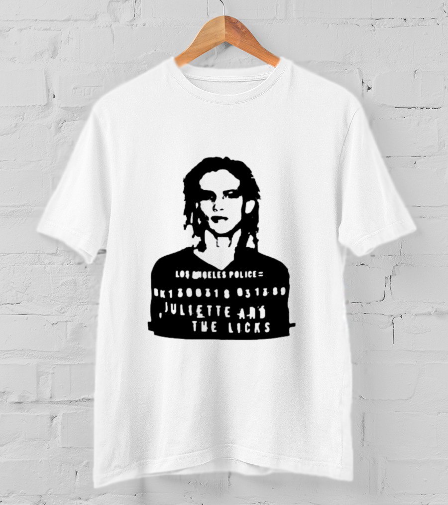 Juliette Lewis Los Angeles Police Juliette And The Licks T-Shirt