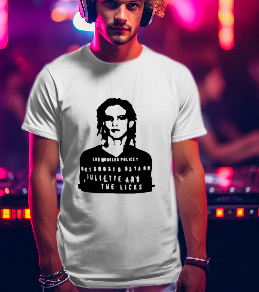 Juliette Lewis Los Angeles Police Juliette And The Licks T-Shirt