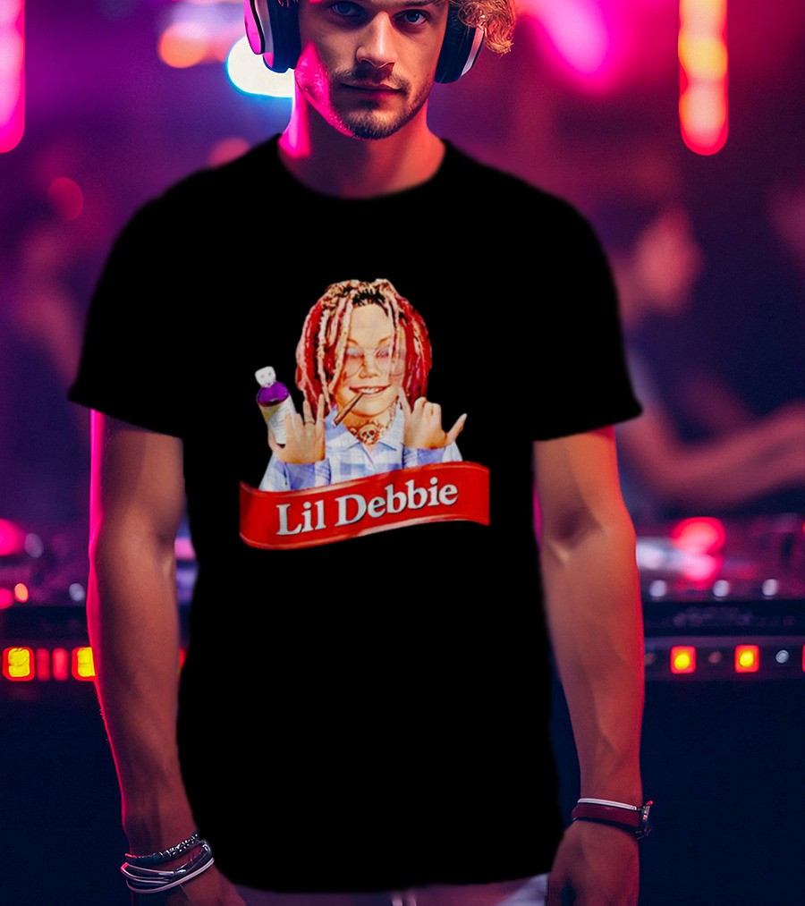 Lil Debbie Double Cup Braids Smiling T-Shirt