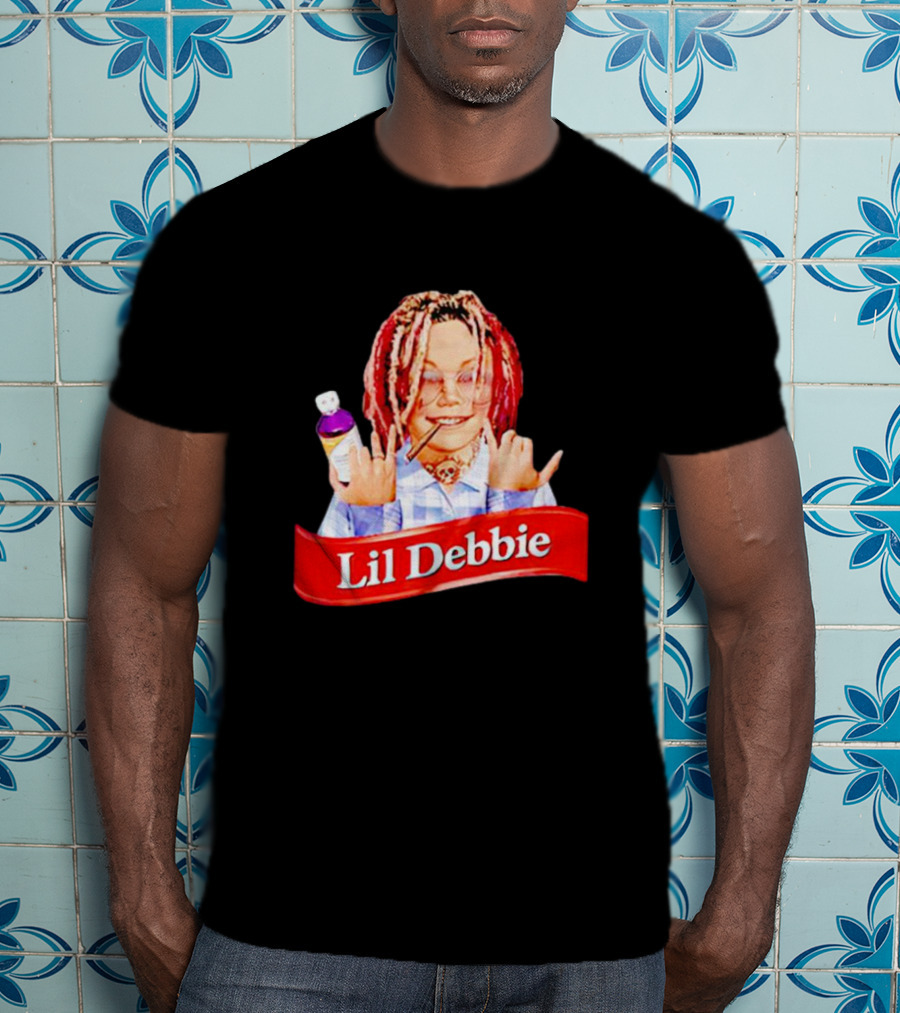 Lil Debbie Double Cup Braids Smiling T-Shirt