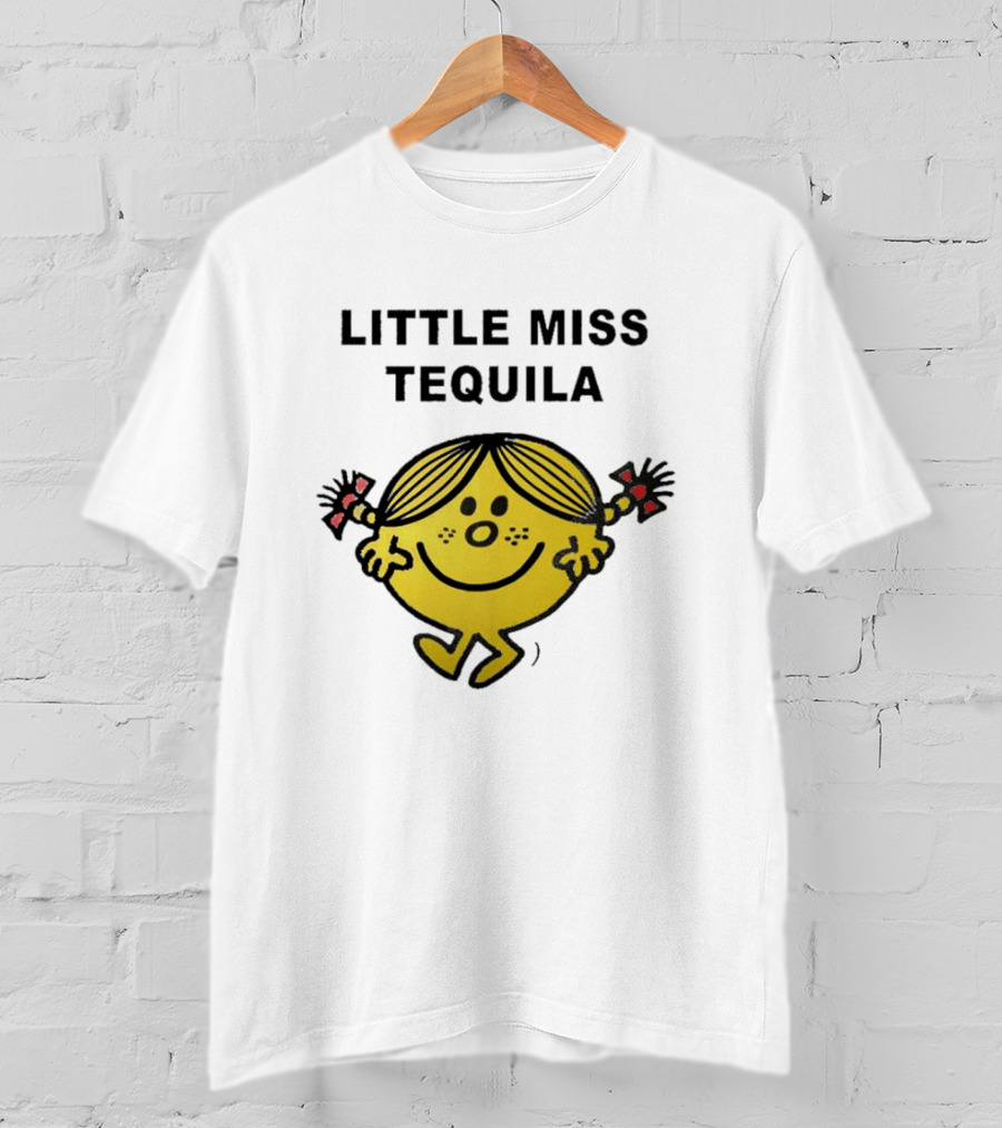 Little Miss Tequila Fun Character T-Shirt