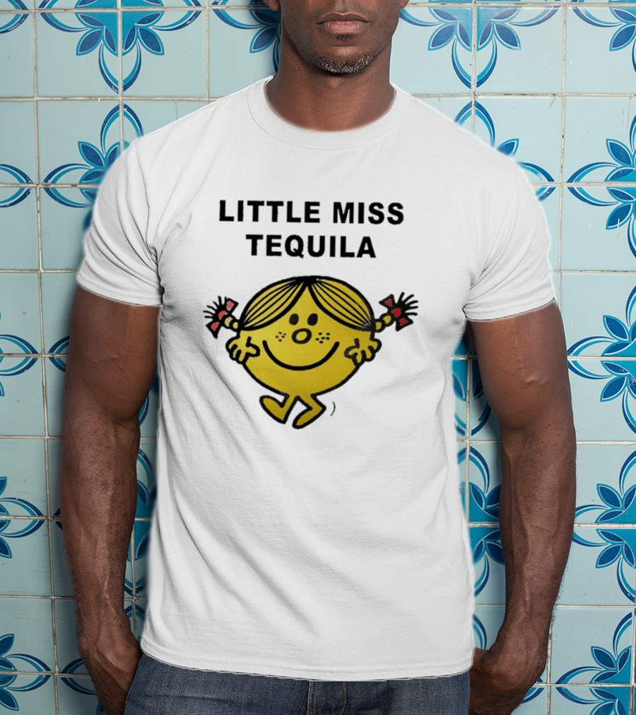 Little Miss Tequila Fun Character T-Shirt