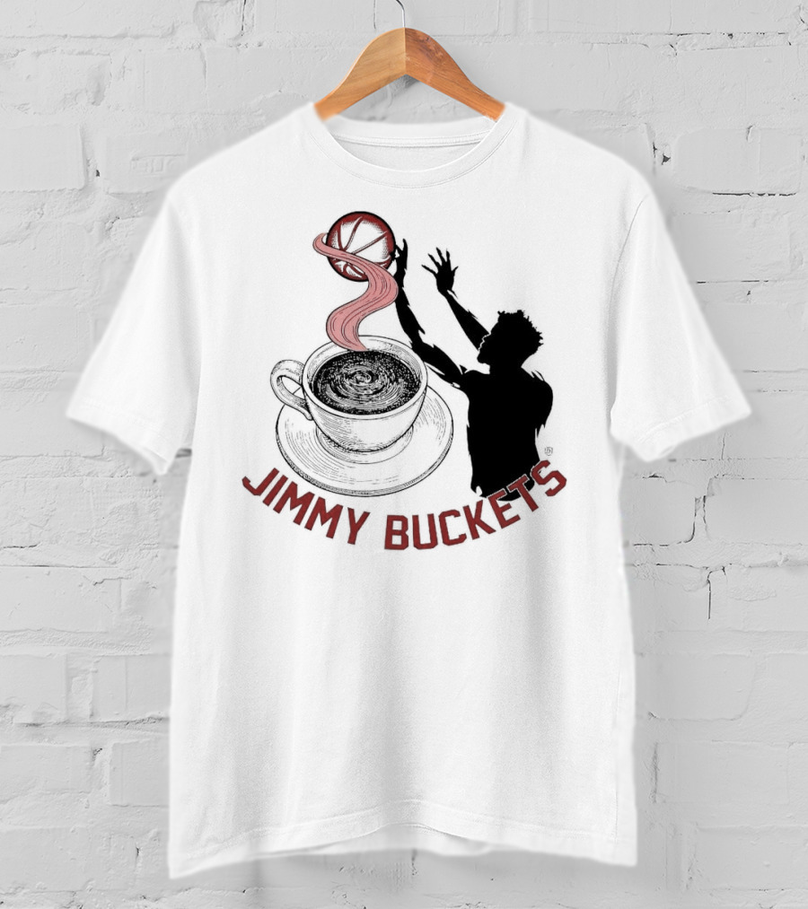Miami Heat Jimmy Buckets Coffee Basketball T-Shirt