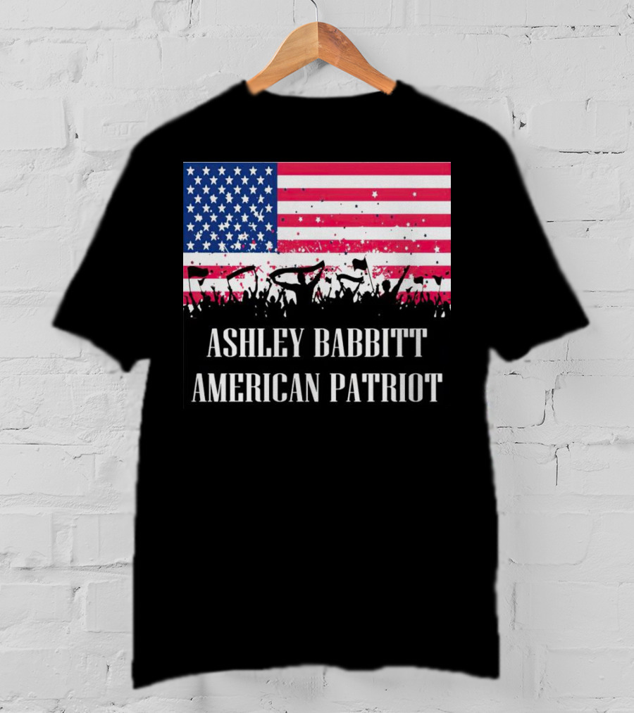 Ashley Babbitt American Patriot USA Flag Protesters T-Shirt