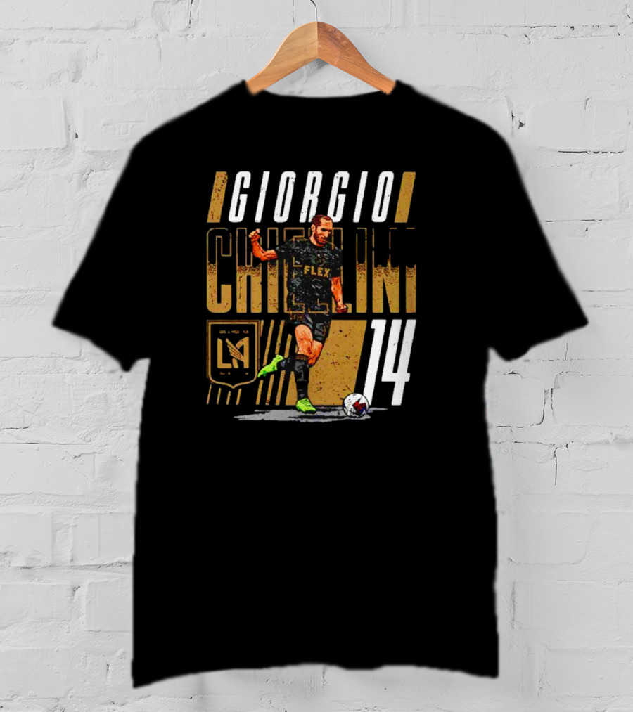 Giorgio Chiellini LAFC Flex Number 14 Los Angeles T-Shirt