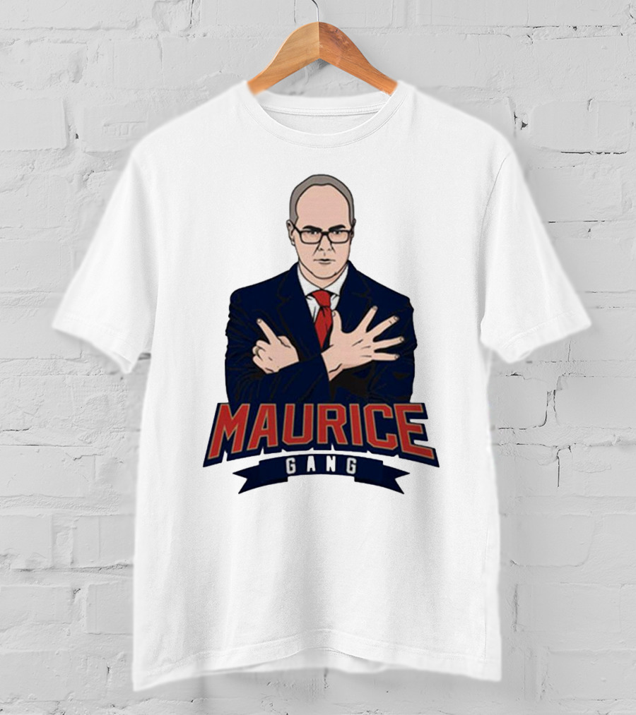 Maurice Gang Florida Hockey Coach Gesture T-Shirt