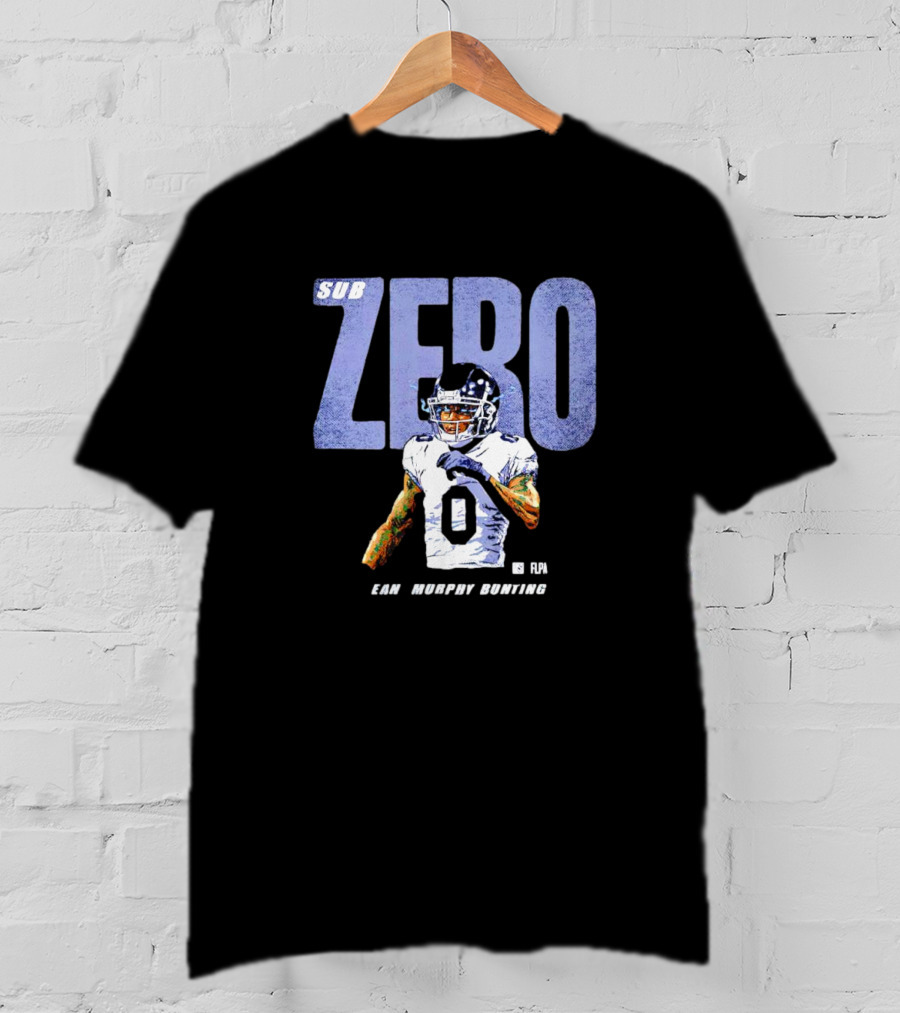 Sub Zero Bold Sean Murphy Bunting Football Tennessee T-Shirt