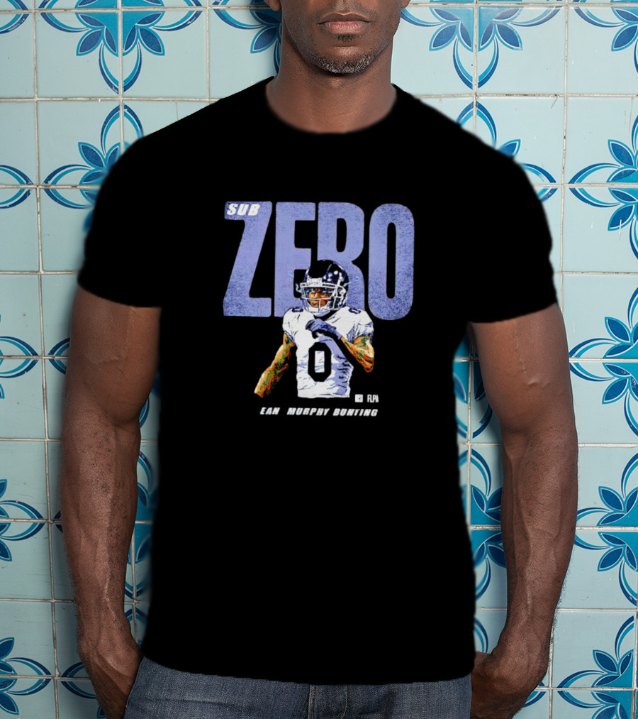 Sub Zero Bold Sean Murphy Bunting Football Tennessee T-Shirt