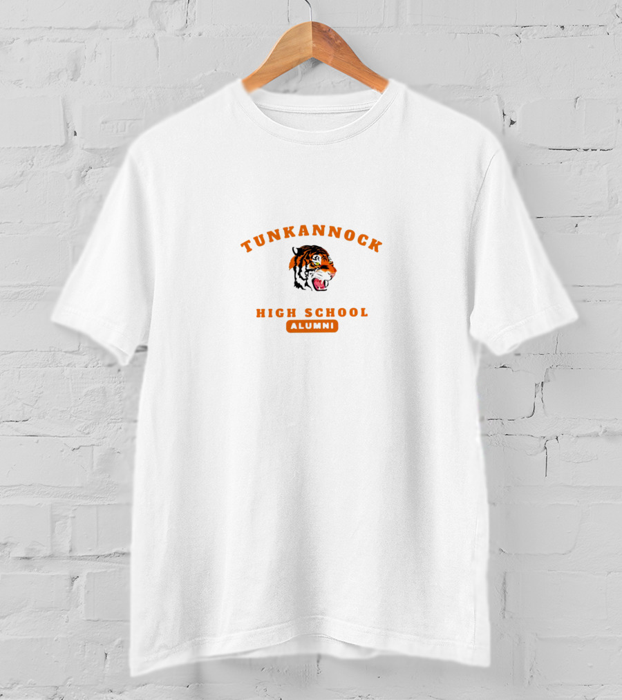 Tunkhannock High School Alumni Tiger Head T-Shirt